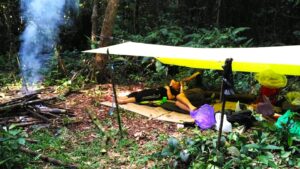 meratus mountains jungle camp 
