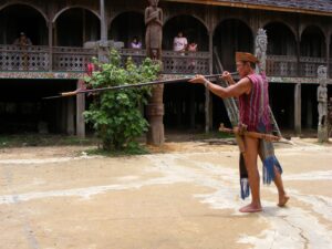 mahakam river cruise and long house