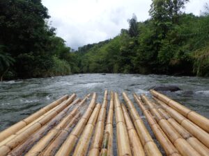 loksado bamboo rafting